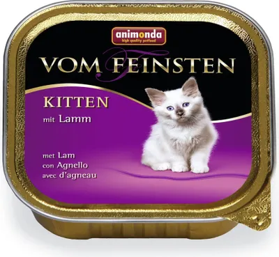 Produktbild von animonda Vom Feinsten Kitten mit Lamm, Kitten, Lamm, 100 g