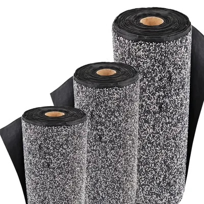 Produktbild von Steinfolie 14m x 1m breit Für Teichrand Bachlauf Teichfolie Kiesfolie Grau