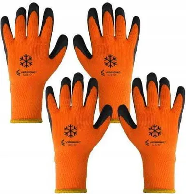 Obrázek produktu pro Zateplené zimní pracovní rukavice 2 páry velikost 10