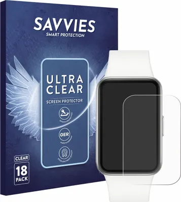 Produktbild von 18x Für Samsung Galaxy Fit3 Schutzfolie Savvies Displayschutz Display Schutz Folie Klar Transparent