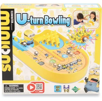 Productafbeelding van Bowlingspel, EPOCH Games Minions U-Turn, Actie- en reactiespel, vanaf 4 jaar