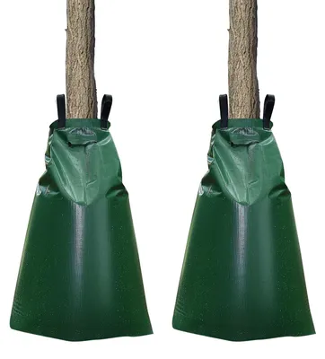 Image de Omgoods - 2 sacs d'irrigation pour arbres - 2 sacs de 75 litres avec fermeture éclair