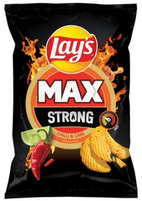 Obrázok produktu pre Lay's Chipsy ziemniaczane Karbowane Chilli i Limonka 190g