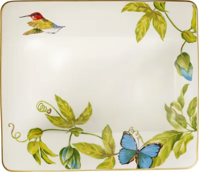 Produktbild von Villeroy & Boch Amazonia, Suppenteller, Rechteckig, Porzellan, Mehrfarbig, 0,27 l, 240 mm