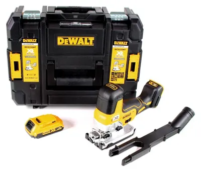 Obrázek produktu pro Akumulátorová přímočará pila DeWalt DCS 335 NT 18V + 1x akumulátor 2,0 Ah v TSTAK - bez nabíječky