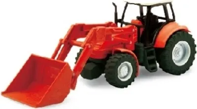 Produktbild von Traktor mit rotem Lader, NEW05683A, Maßstab1/32, NEWRAY