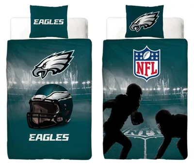 Obrázok produktu pre Obliečka na prikrývku NFL, Philadelphia Eagles, 135 x 200 cm