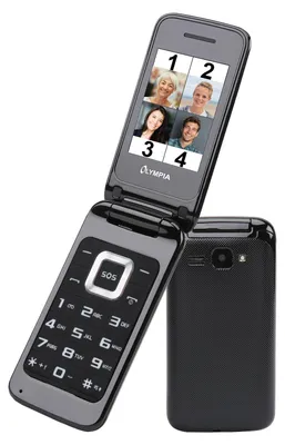 Image de Olympia 2210 Olympia Mobiltelefon Luna schwarz          extragroße Tasten