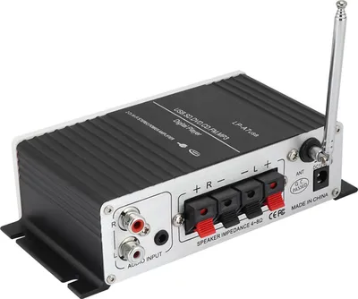 Zdjęcie produktu dla Cyfrowy głośnik audio Bluetooth A7 Wzmacniacz mocy FM z pilotem/USB/MP3