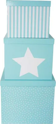 Obrázok produktu pre Úložné boxy modré