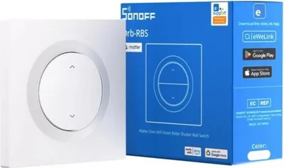Produktbild von Sonoff Smart Wall switch for roller shutters SONOFF MINI-RBS-E Matter