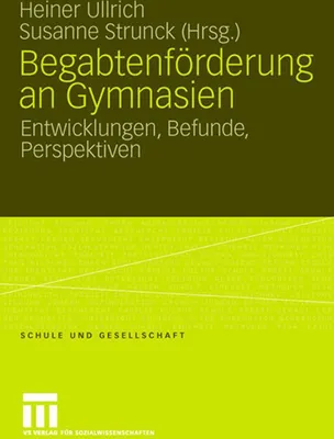 Produktbild von Begabtenförderung an Gymnasien