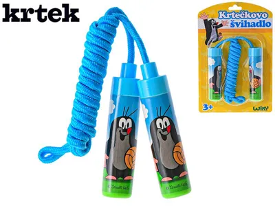 Productafbeelding van Springtouw Krtek, 230 cm, verpakt op een kaart