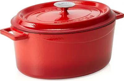 Productafbeelding van LAVA Metal pan, 7 liter, gietijzer, rood, model LVOTC31K2R