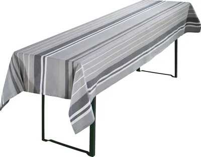 Produktbild von REDBEST Biertisch-Tischdecke grau 110x260 cm