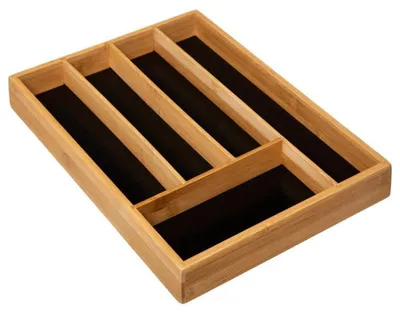Produktbild von BESTECKORGANISATOR 25x34cm BAMBUS natur