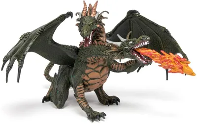 Immagine prodotto di Figurina Di Drago Papo Con 2 Teste