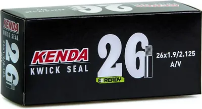 Produktbild von Kenda Kwick Seal Schrader 28 Mm Fahrradschlauch Schwarz 26´´ / 1.90-2.25 Schwarz 26´´