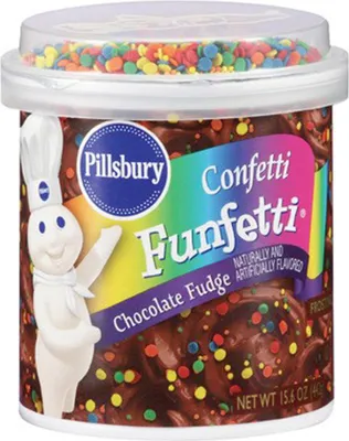 Immagine prodotto di Pillsbury Funfetti Chocolate Fudge Confetti Frosting 442g