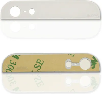 Produktbild von Für iPhone 5 Backcover Kamera Abdeckung Rückschale Oben Glas Gehäuse Selbstklebend