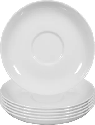 Produktbild von Seltmann Weiden Rondo/Liane Weiß Teeuntertasse ø 13 cm 6er Set