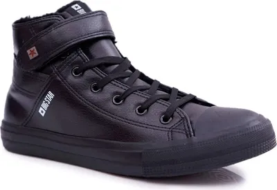 Zdjęcie produktu dla Trampki Męskie Big Star Ocieplane Czarne Y174020FW 41