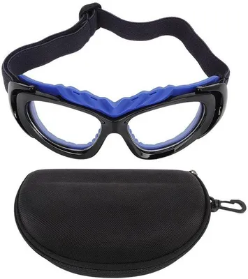 Image de Lunettes de sport avec verres photochromiques - Anti-dérapantes - Forme incurvée - Confortables - Lunettes de sécurité pour la course à pied et le basketball