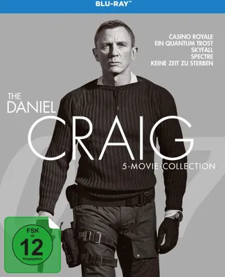 Produktbild von Bond 007 - Daniel Craig 5-Movie-Collection (BR) Min: 705/DD5.1/WS 5Disc - MGM - (Blu-ray Video / Action)