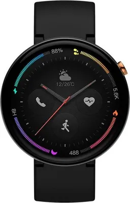 Zdjęcie produktu dla Amazfit Nexo, 3,53 cm (1.39"), AMOLED, Ekran dotykowy, 4 GB, GPS, 49 g