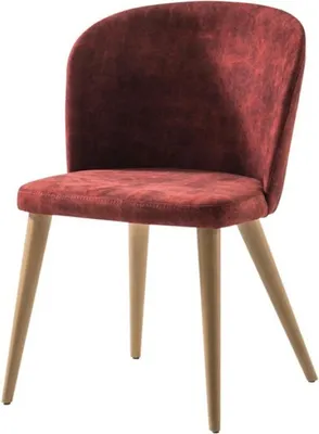 Produktbild von Stuhl Lehnstühle Design Möbel Luxus Esszimmer Stühle Holz Textil Holzstuhl Neu