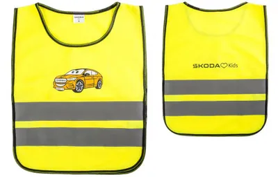 Obrázek produktu pro Škoda dětská reflexní vesta M