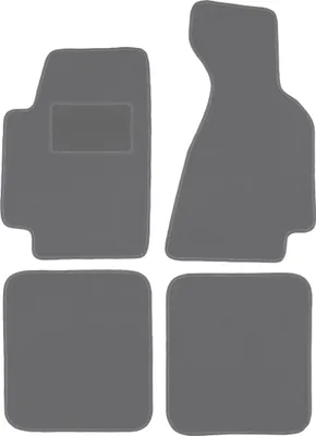 Produktbild von Graphit-Fußmatten für: Audi 80 B5 Cabrio (1994-2000)