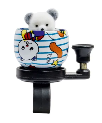 Produktbild von Fahrradklingel Bärchen 38 mm - bbeBells 52336 - Glocke Klingel Läute Schelle