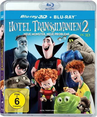 Produktbild von Hotel Transsilvanien 2 (3D+2D Blu-ray)