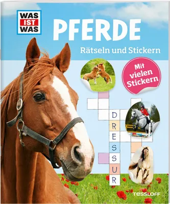 Produktbild von WIW Rätseln und Stickern: Pferde