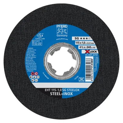 Produktbild von PFERD 61340413, 11,5 cm, 1 mm, 13300 RPM, 25 Stück(e)