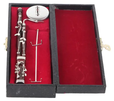 Obrázek produktu pro Ornamenty na fagot, miniaturní dekorace, miniaturní model hudebního nástroje, dárek, potřeby pro ruční práce, 15 cm