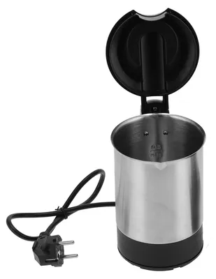 Mini Wasserkocher 0,5 L Edelstahl, 1000 W, Reisekocher
