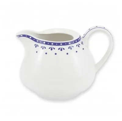 Image de Pot à lait, 0,35 l, HyggeLine, bleu, Leander, porcelaine tchèque Sans monogramme