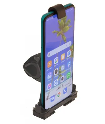Produktbild von Barbieri Smartphone-Halterung schwarz für 22–32 mm Lenker
