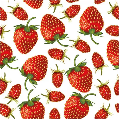Produktbild von Ambiente Servietten "Strawberries"