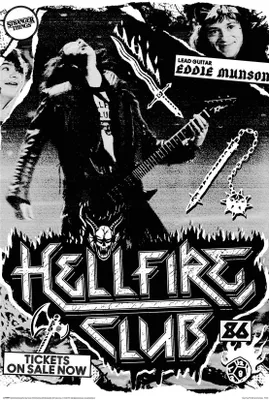 Produktbild von Pyramid International Stranger Things Poster Set Hellfire Club Eddi Munson 86 61 x 91 cm (4)