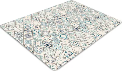 Obrázek produktu pro Ochranná podložka pod židli - Ochranná podložka pod židli - Podložka pod podlahu - 140x100 cm - Složení dlaždice
