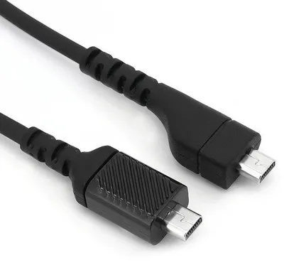 Image de Câble d'extension pour casque gaming - 150 cm, noir - Câble audio de rechange pour Arctis 3, 5, 7 et Pro
