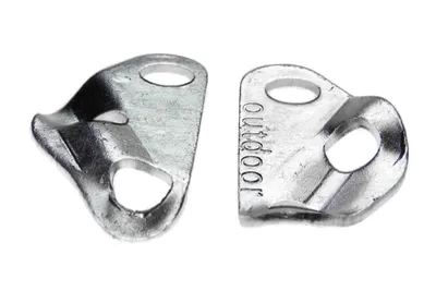 Produktbild von 10er Pack 3-Loch Spanner 6mm Aluminium Schnurspanner Leinenspanner