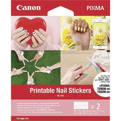 Image de Canon 3203C002 Canon NL-101 Printable Nail Stickers (2x 12 St.)