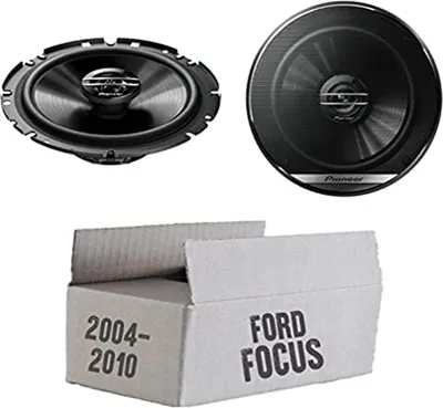 Produktbild von Lautsprecher Boxen Pioneer TS-G1720F - 16,5cm 2-Wege Koax Koaxiallautsprecher Auto Einbausatz - Einbauset passend für Ford Focus 2 Front - justSOUND