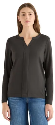 Productafbeelding van Cecil shirt, tuniekmodel, ruwe khaki kleur, maat M