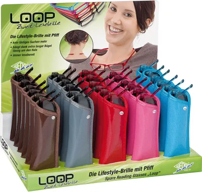Obrázek produktu pro Brýle na čtení WEDO LOOP, 30 kusů, různé barvy