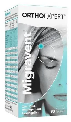 Image de Migravent Orthoexpert gélules pour migraines, 90 gélules